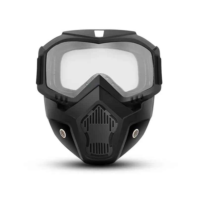 Black Frame + Transparent Lens